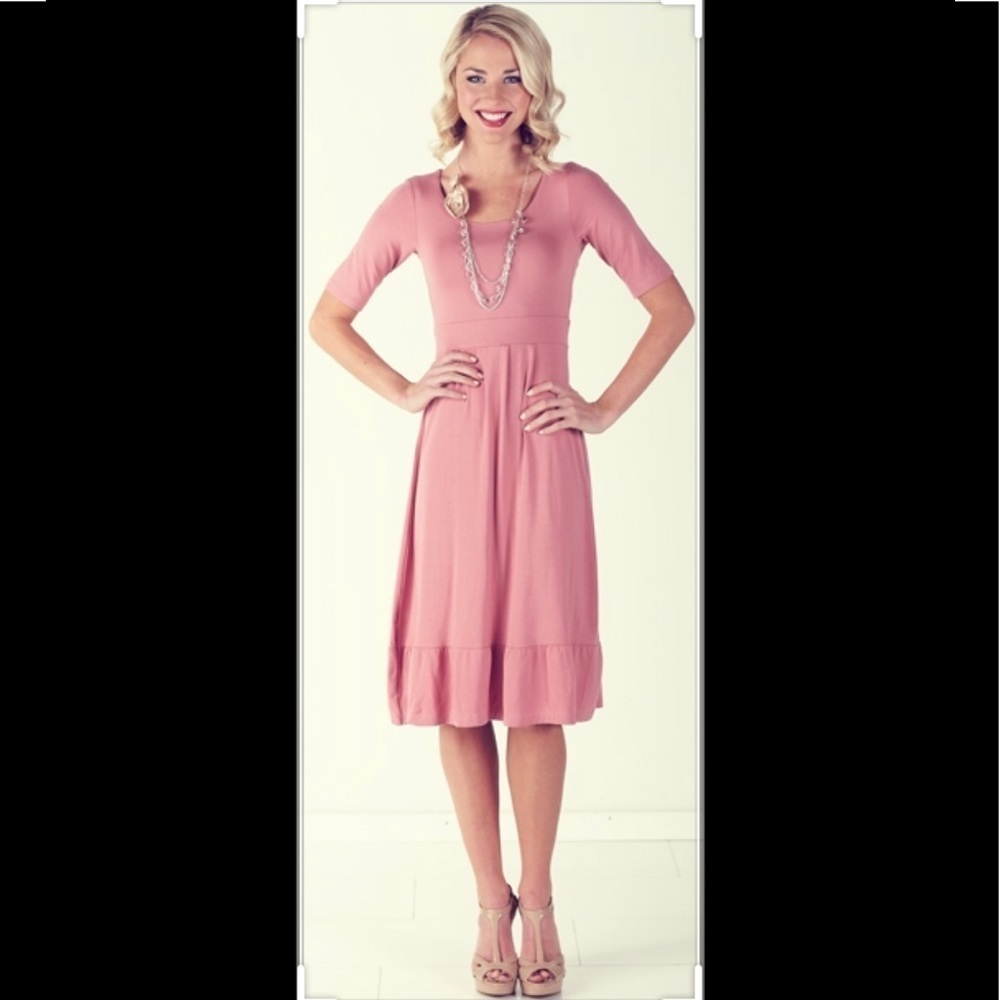 Mikarose Pink Ashley Dress S